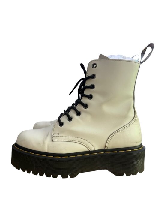 Dr Martens Jadon Platform Lace Up Ankle Boots White 6M 7L Grunge Goth Punk main image 6